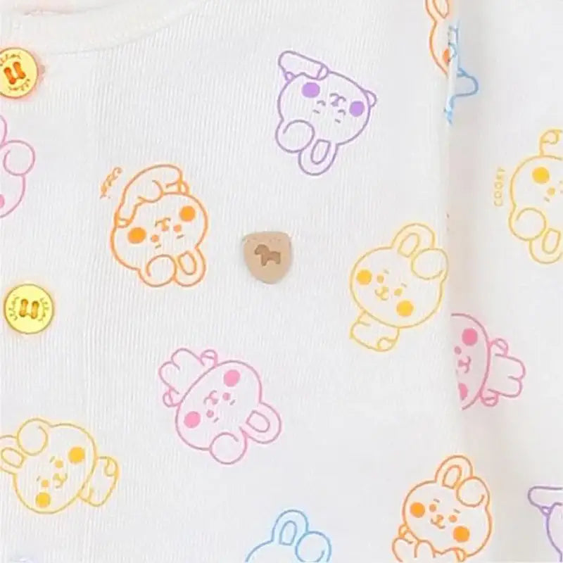 BT21 - Etowa Slim Underwear Set Top And Bottom - Cooky - LINE FRIENDS - Clothing - Harumio