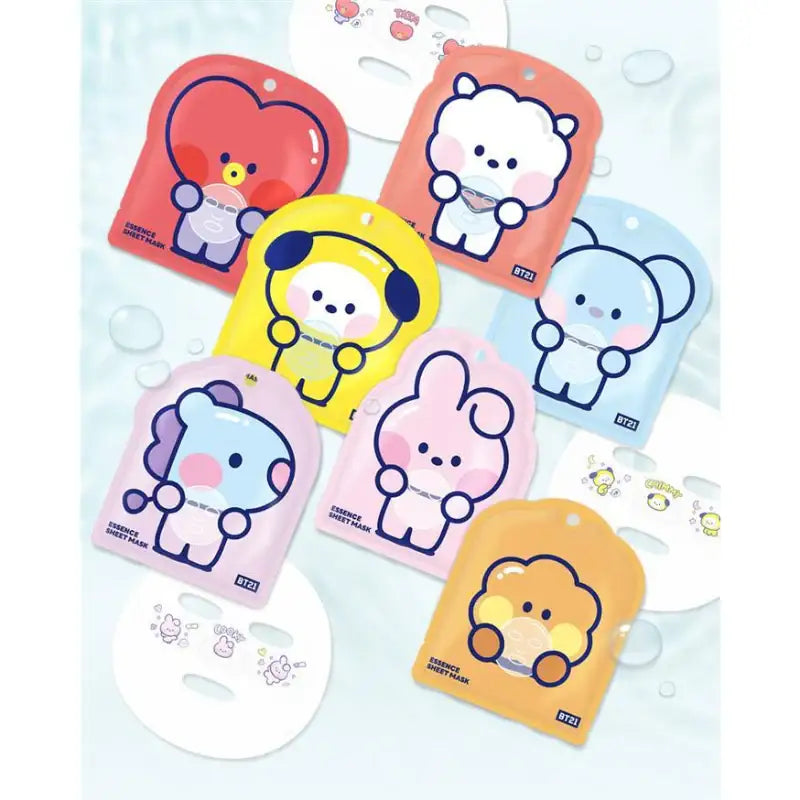 BT21 - Minini Sheet Mask Pack - LINE FRIENDS - Mask Sheet - Harumio