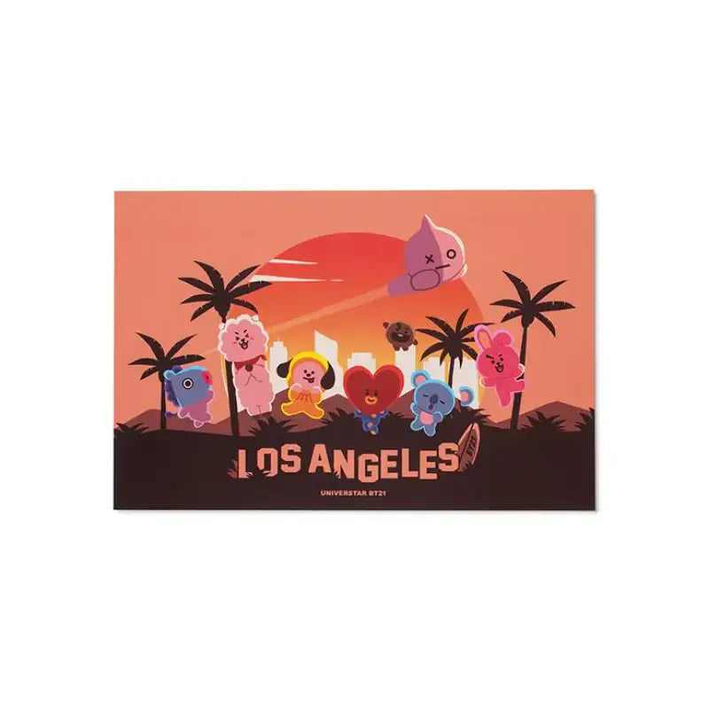 BT21 - City Edition Postcard Set - LINE FRIENDS - Postcard - Harumio