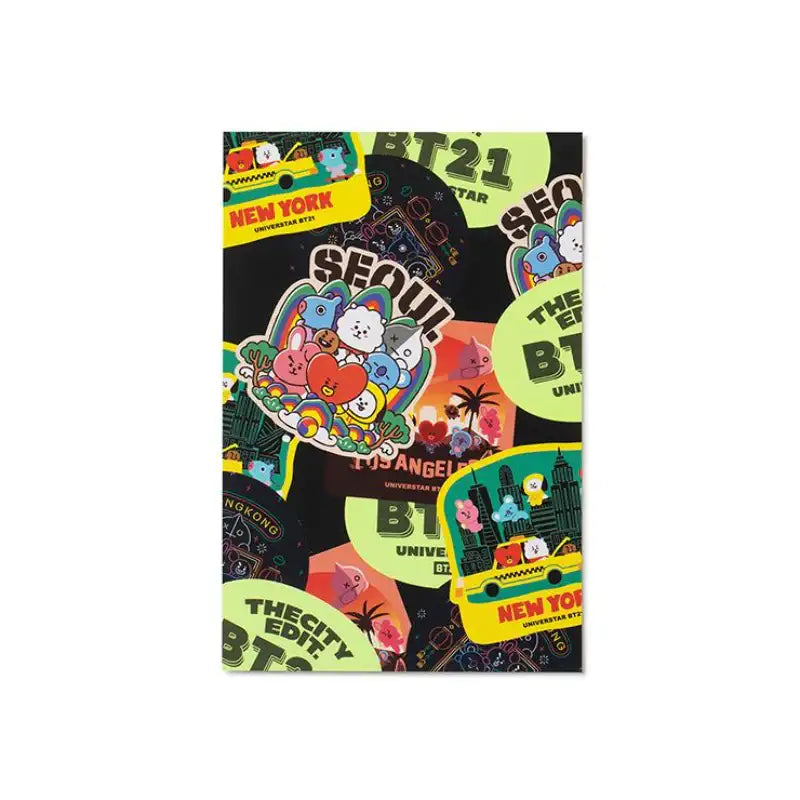 BT21 - City Edition Postcard Set - LINE FRIENDS - Postcard - Harumio