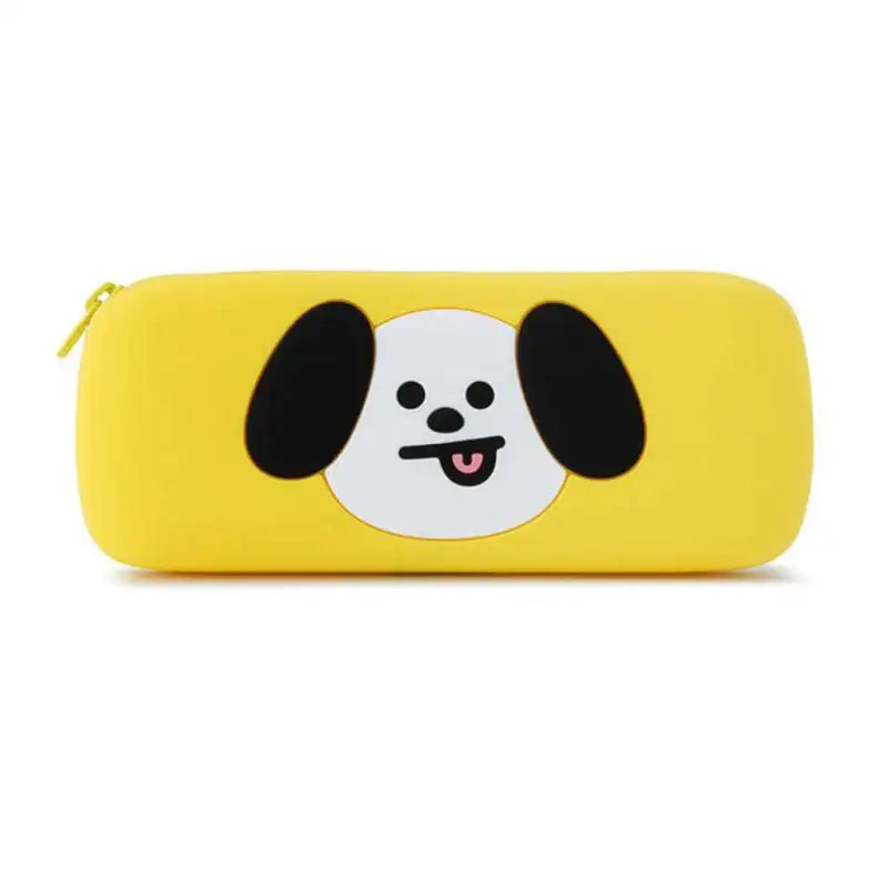 BT21 - Chimmy Basic Silicone Pencil Case - LINE FRIENDS - Storage & Organization - Harumio