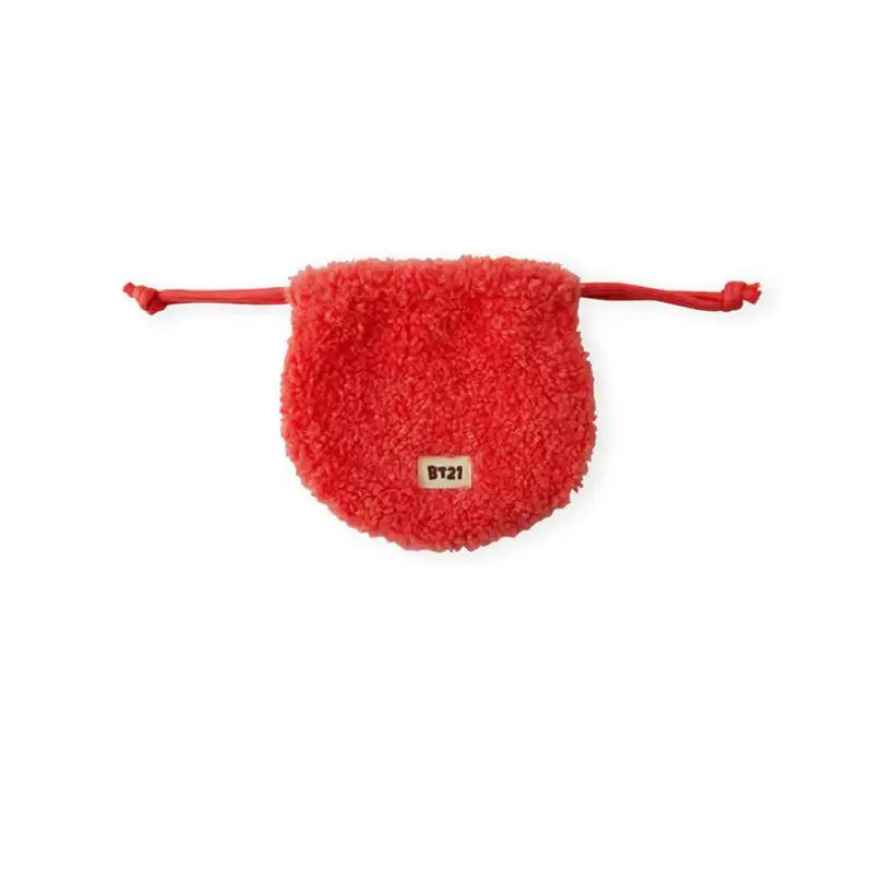 BT21 - Bookle String Pouch - LINE FRIENDS - Pouches - Harumio