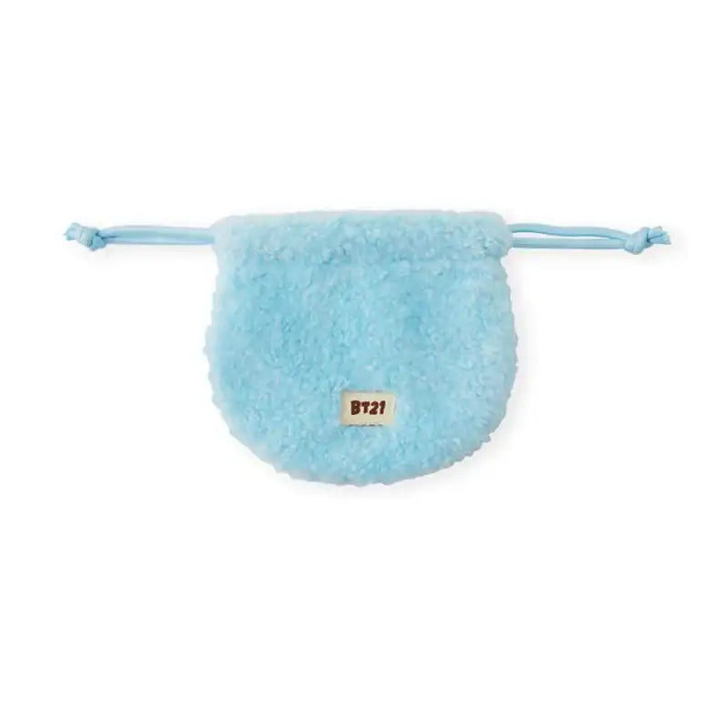 BT21 - Bookle String Pouch - LINE FRIENDS - Pouches - Harumio