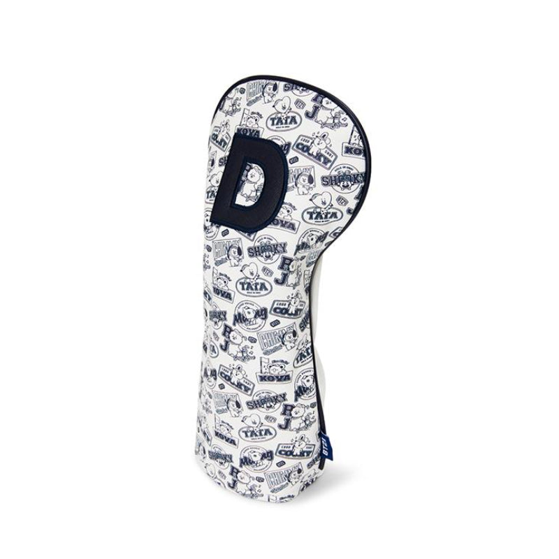 BT21 - Hole in One Blue Pattern Golf Driver Cover