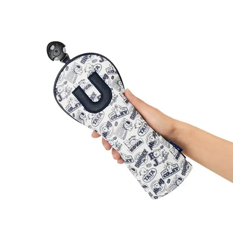 BT21 - Hole in One Blue Pattern Golf Head Cover Set - LINE FRIENDS - Sport Goods - Harumio