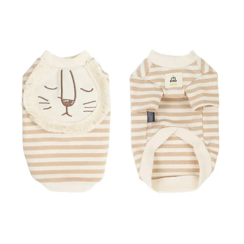 ITSDOG - Pet Organic Lion T-Shirt - ITSDOG - Pet Clothes - Harumio
