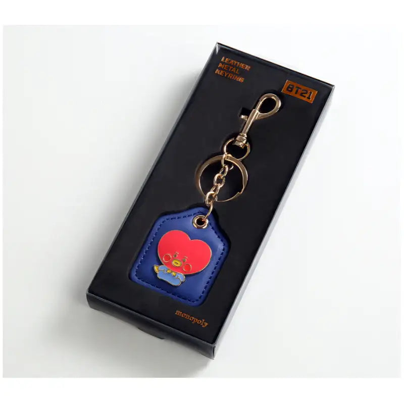 Monopoly x BT21 - Baby Leather Metal Keyring - Monopoly - Keyring - Harumio