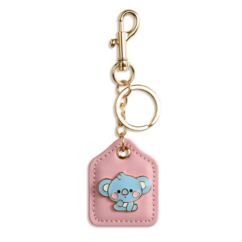 Monopoly x BT21 - Baby Leather Metal Keyring