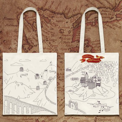 Pinawakens - Harry Potter - Magic Map Eco Bag