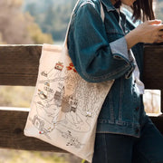 Pinawakens - Harry Potter - Magic Map Eco Bag - Pinawakens - Bag - Harumio