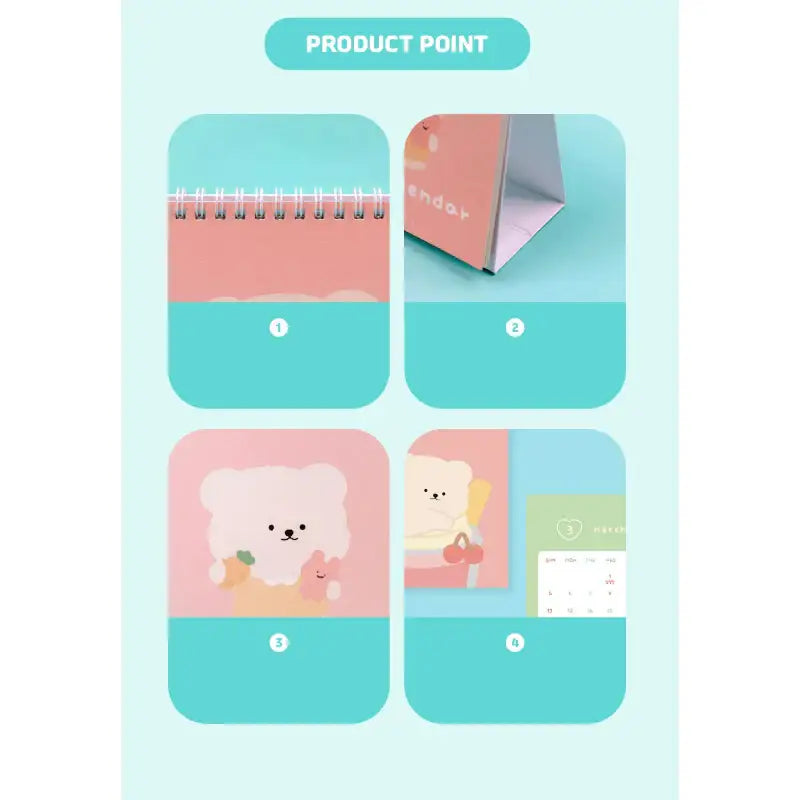Jelly Crew x Bamtoree Store - 2023 Desk Calendar - Jellycrew - Calendar - Harumio