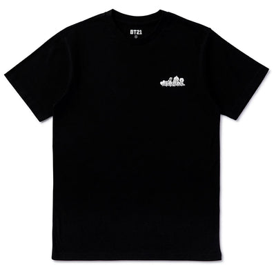 BT21 - Basic Short Sleeve T-shirt Set (2 pcs)
