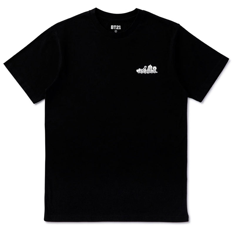 BT21 - Basic Short Sleeve T-shirt Set (2 pcs)