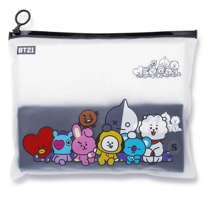 BT21 - Basic Short Sleeve T-shirt Set (2 pcs)