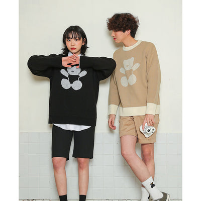 AQO - Hug Me Bear Knit Sweater