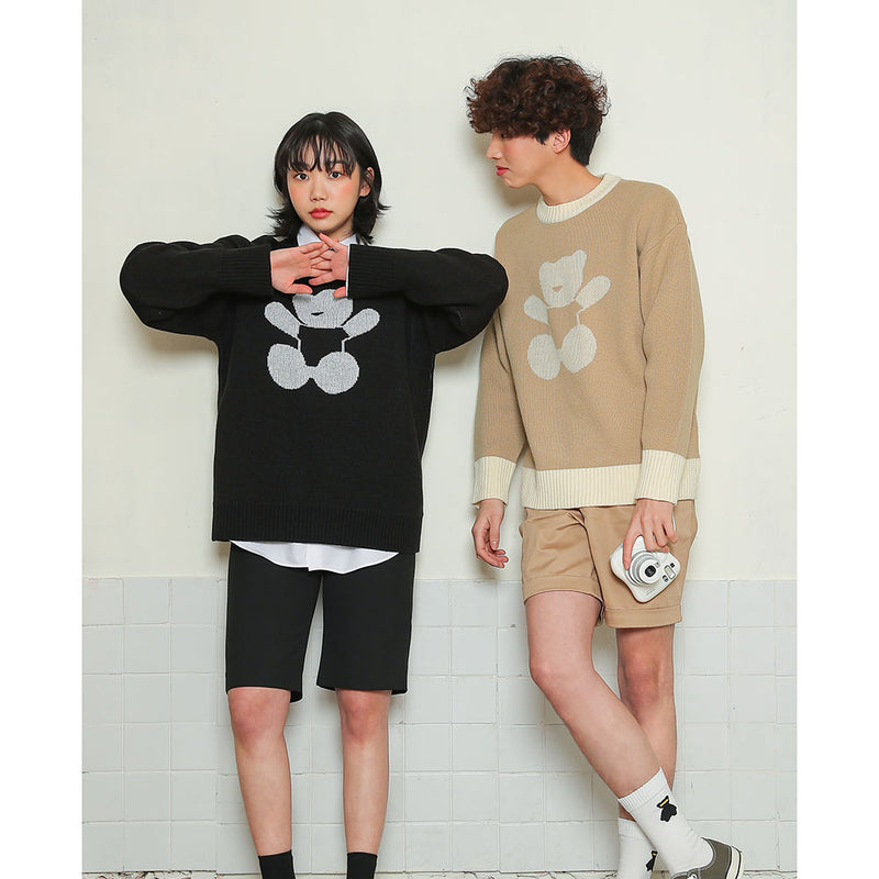 AQO - Hug Me Bear Knit Sweater
