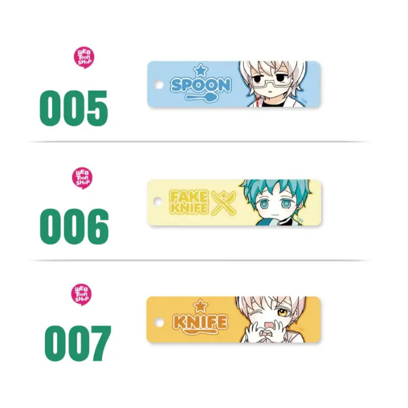 I Don't Want This Kind Of Hero - Double-sided Acrylic Keyring - Webtoon Shop - Keyrings - Harumio