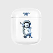 Earpearp x Pengsoo - Space Pengsoo AirPods Clear Case - Earpearp x Pengsoo - AirPods Case - Harumio