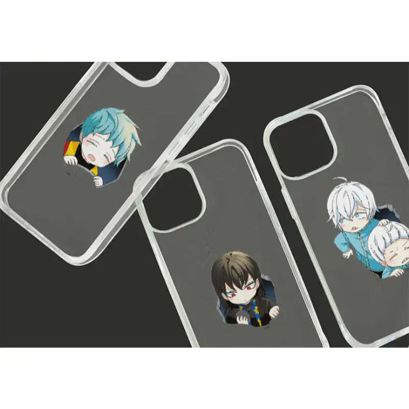 I Don't Want This Kind Of Hero - iPhone Transparent Gel Hard Case - Webtoon Shop - Phone Case - Harumio