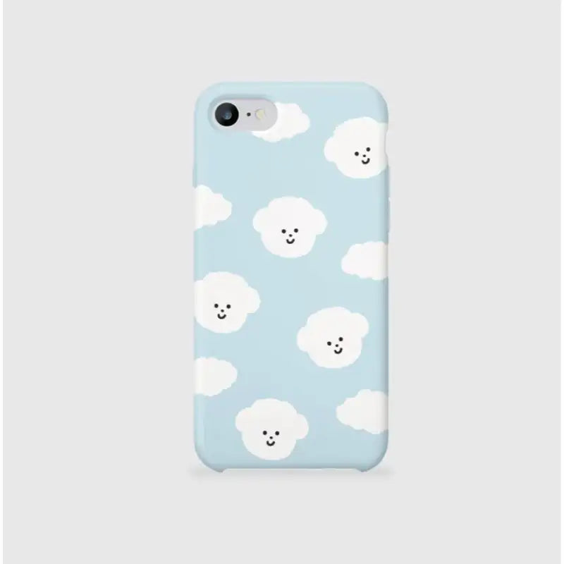 Teteum - Bong Bong Cloud Jelly Hard Phone Case - Teteum - Phone Cases - Harumio