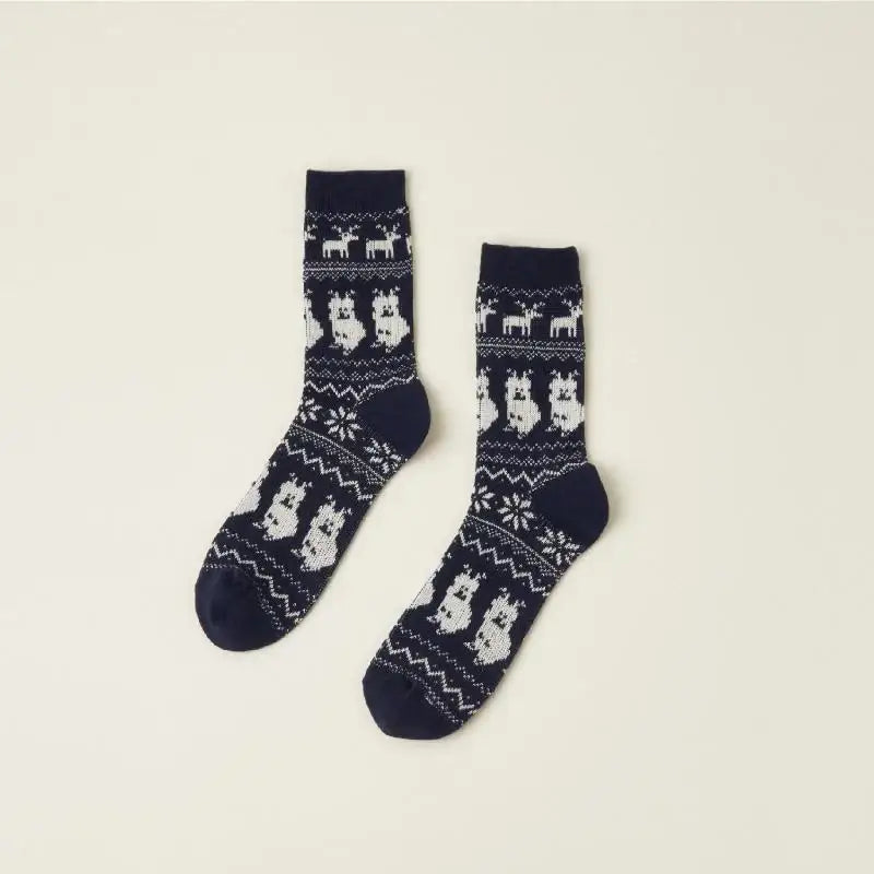 Dinotaeng - Rudolph Quokka Nordic Socks - Dinotaeng - Socks - Harumio