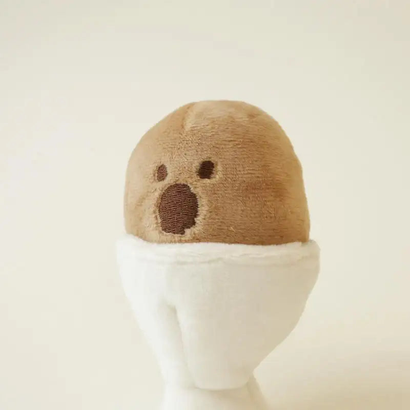 Dinotaeng - Soft Boiled Quokka Egg Plush Doll - Dinotaeng - Plush doll - Harumio