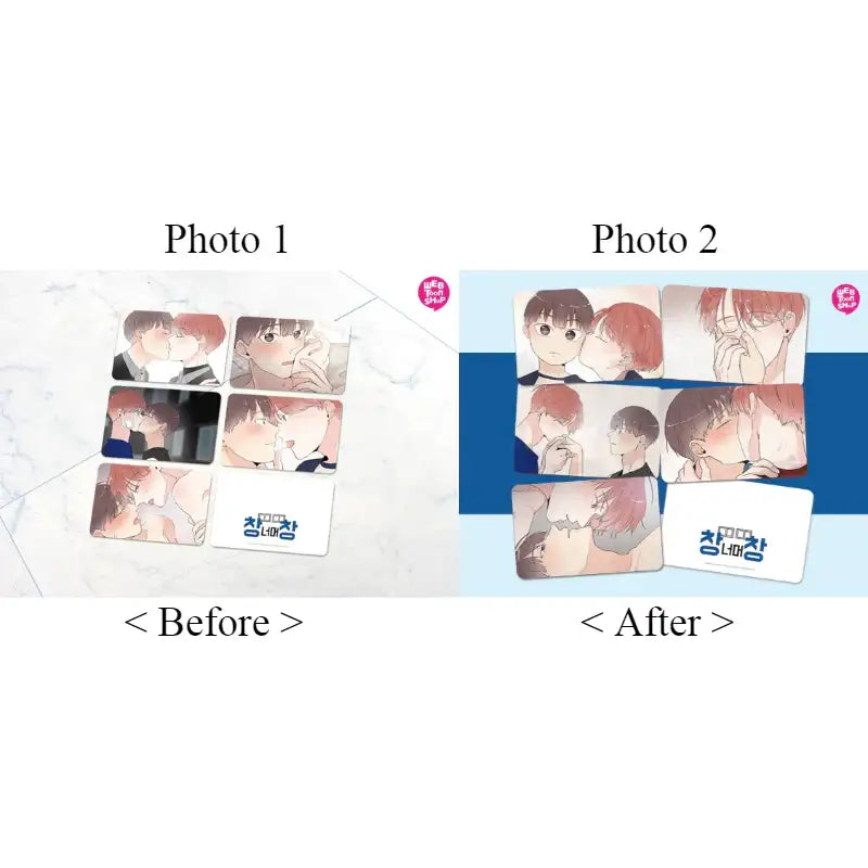 Window Beyond Window - A Set Of Lenticular Photo Cards - Webtoon Shop - Lenticular Photo Cards - Harumio