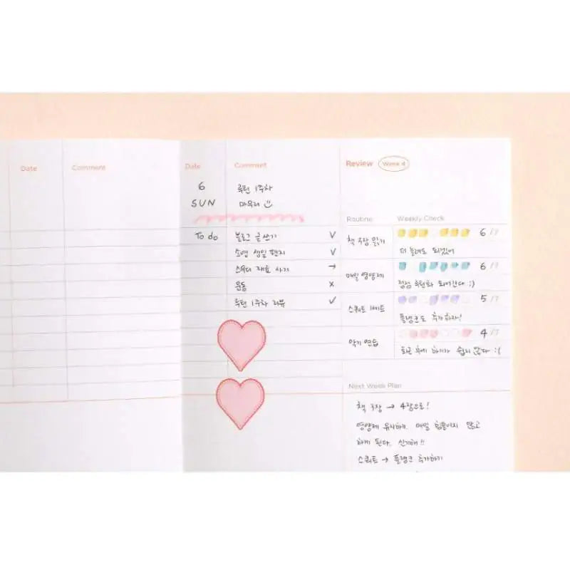 Be On D - After the Rain 1 Month Planner - Be On D - Stationery - Harumio