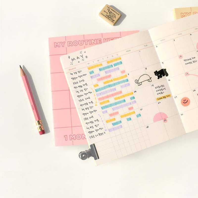 Be On D - After the Rain 1 Month Planner - Be On D - Stationery - Harumio