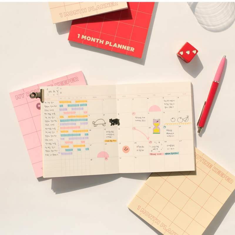Be On D - After the Rain 1 Month Planner - Be On D - Stationery - Harumio
