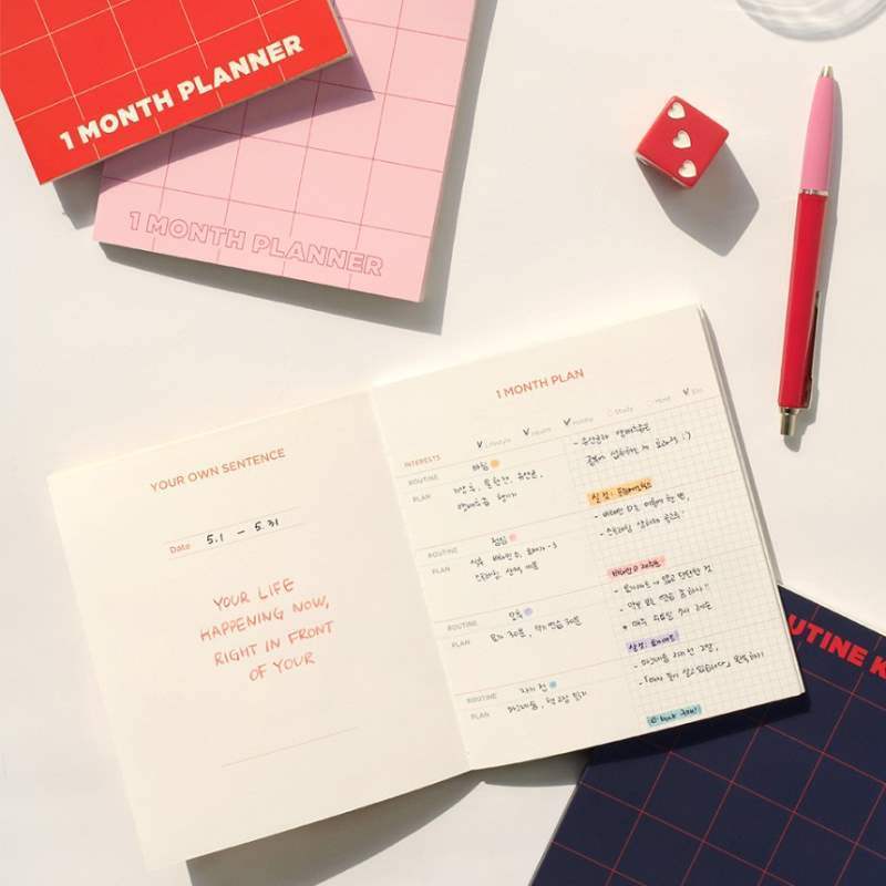 Be On D - After the Rain 1 Month Planner - Be On D - Stationery - Harumio