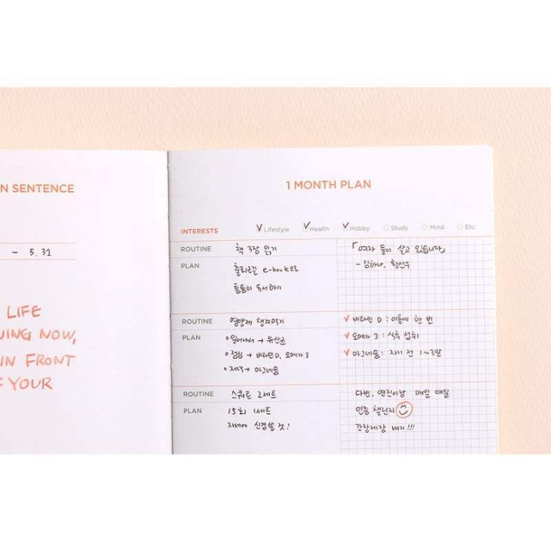 Be On D - After the Rain 1 Month Planner - Be On D - Stationery - Harumio