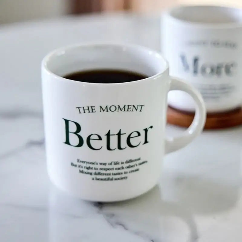Korean Mine Lettering - Mug - Modern House - Mugs - Harumio