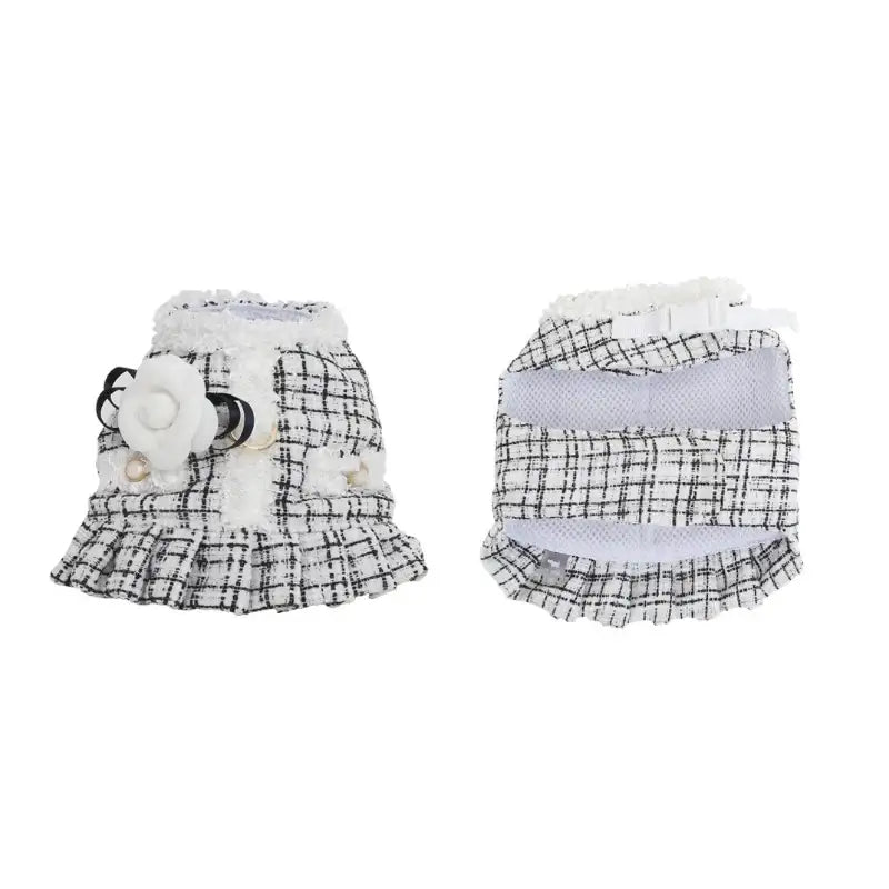 ITSDOG - Pet Camellia Tweed Harness - ITSDOG - Pet Accesories - Harumio
