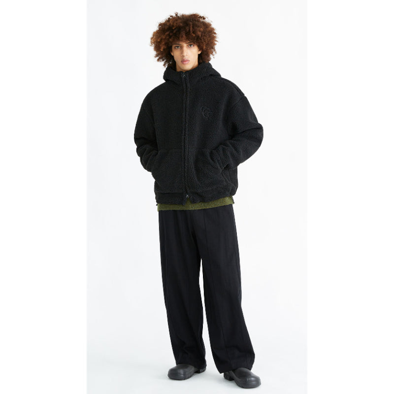 Code:graphy x SEVENTEEN Hoshi - Heavy Boa CGP Fleece Hooded Zip-Up Jumper