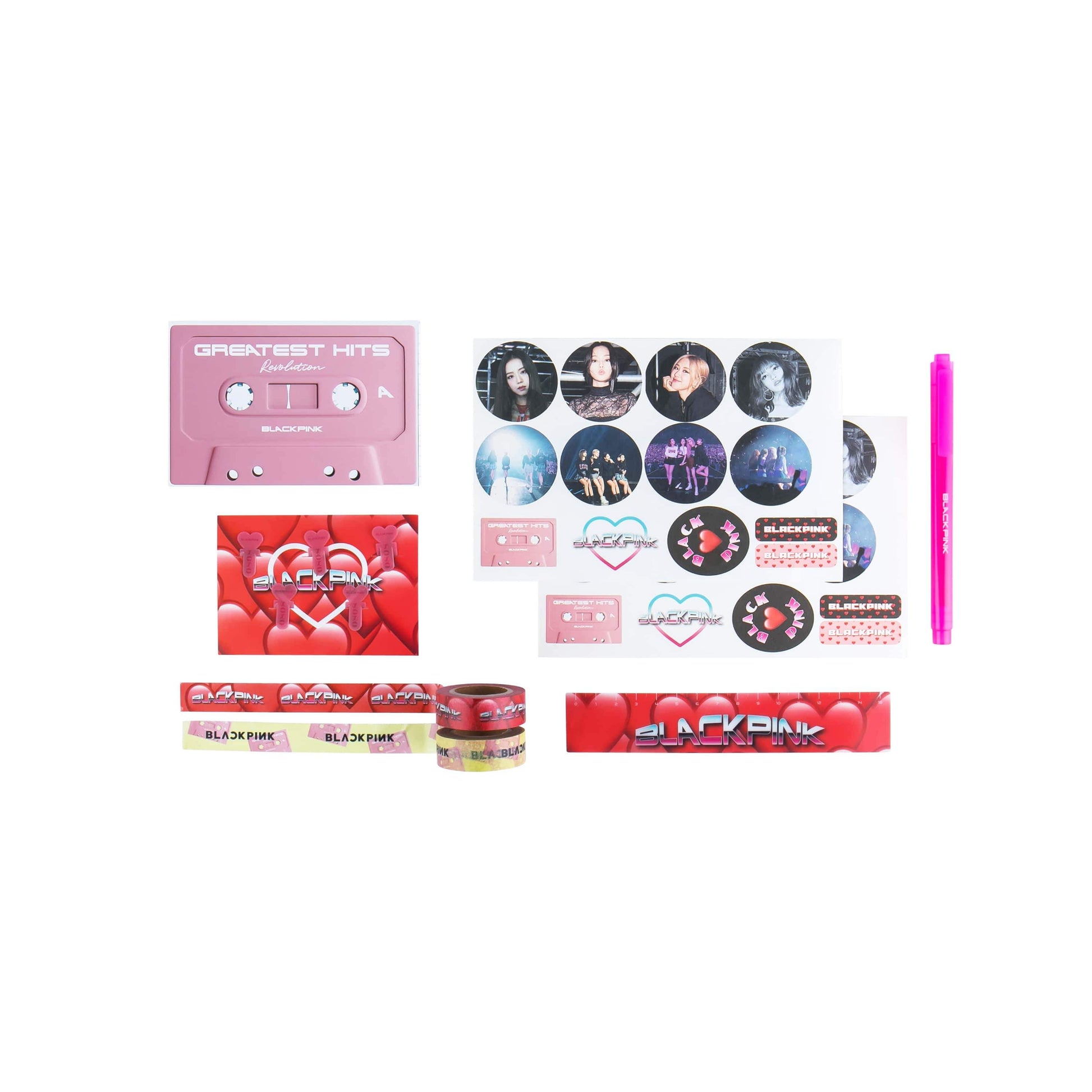 BlackPink - Stationery Set Version 2 - BlackPink - Accessories - Harumio