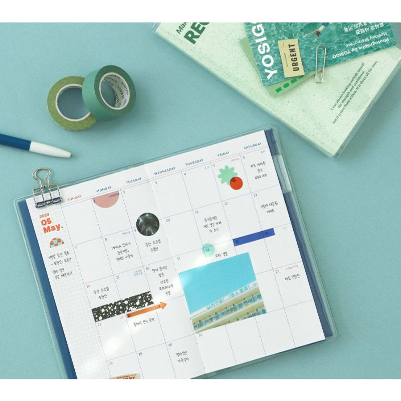 ICONIC - 2023 Record-On Monthly Slim Diary