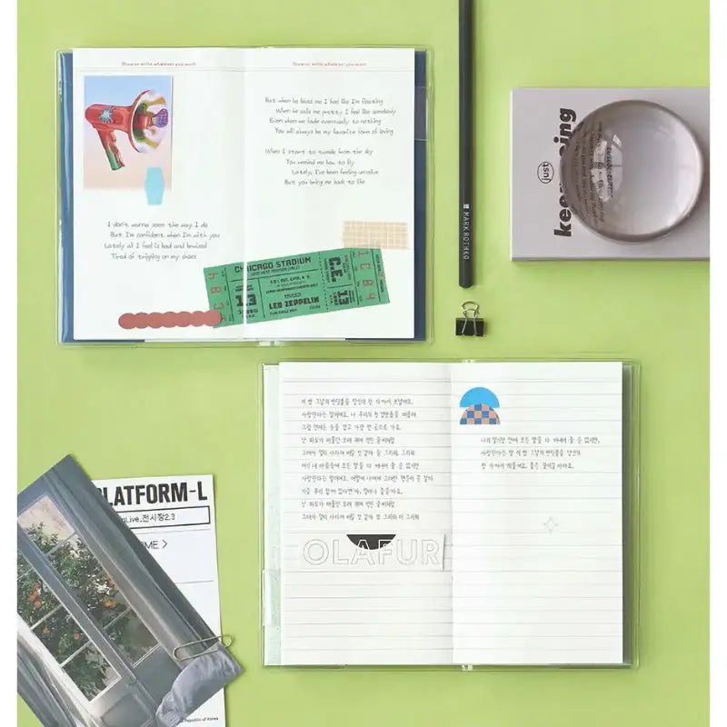 ICONIC - 2023 Record-On Monthly Slim Diary - ICONIC - Diary - Harumio