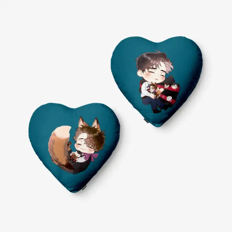 Mad Place - Fox Ideun Heart Cushion - Junah COMICS - Accessories - Harumio