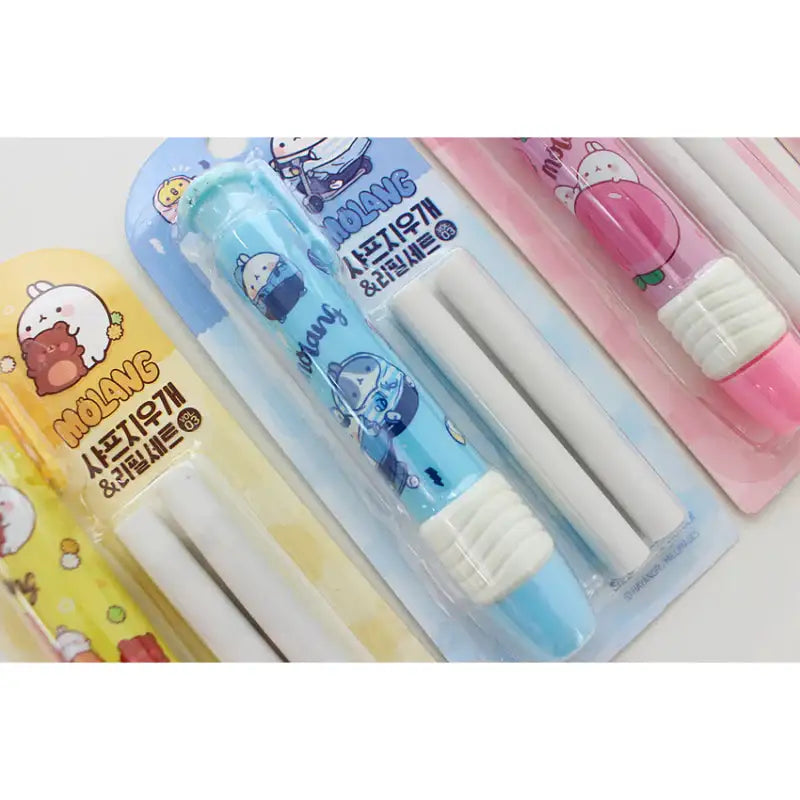 Molang - Sharp Eraser Set - Molang - Eraser - Harumio