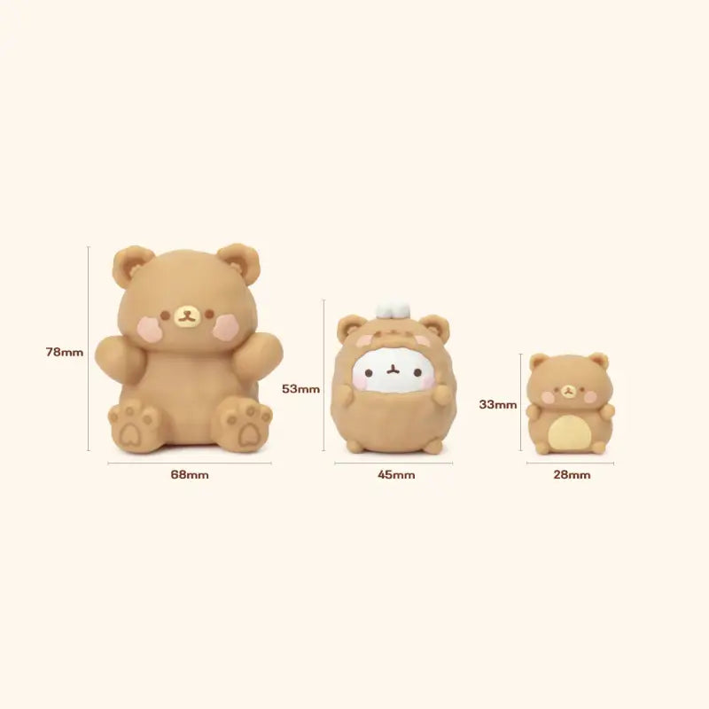 Molang - Fluffy Friends Figure Set - Molang - Figure - Harumio