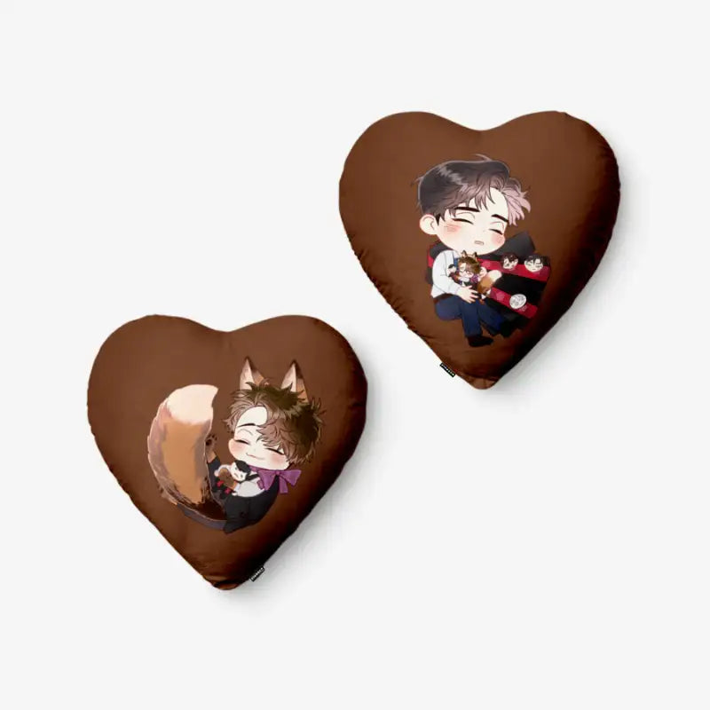 Mad Place - Fox Ideun Heart Cushion - Junah COMICS - Accessories - Harumio