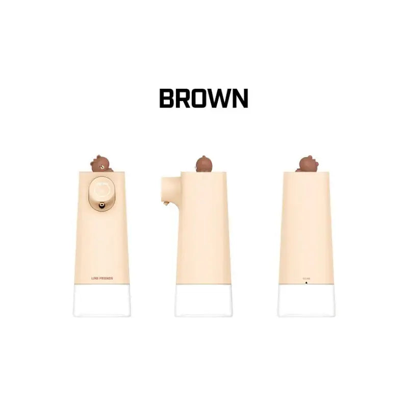 PON X LINE FRIENDS - Brown & Friends Automatic Soap Dispenser - PON X LINE FRIENDS - Soap & Lotion Dispensers - Harumio