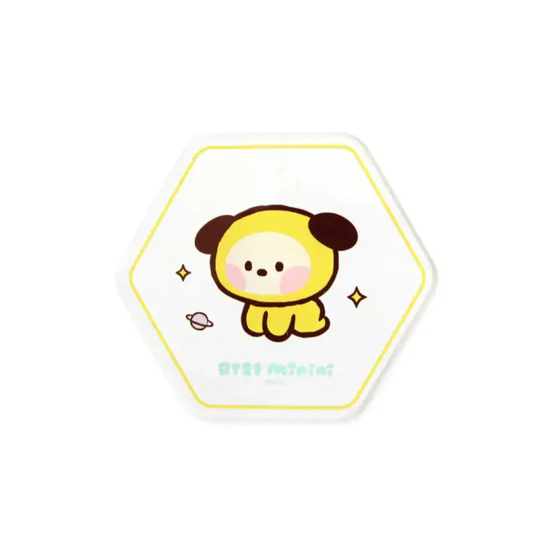 NARA HOME DECO X BT21 - Minini Hexagon Acrylic Coaster