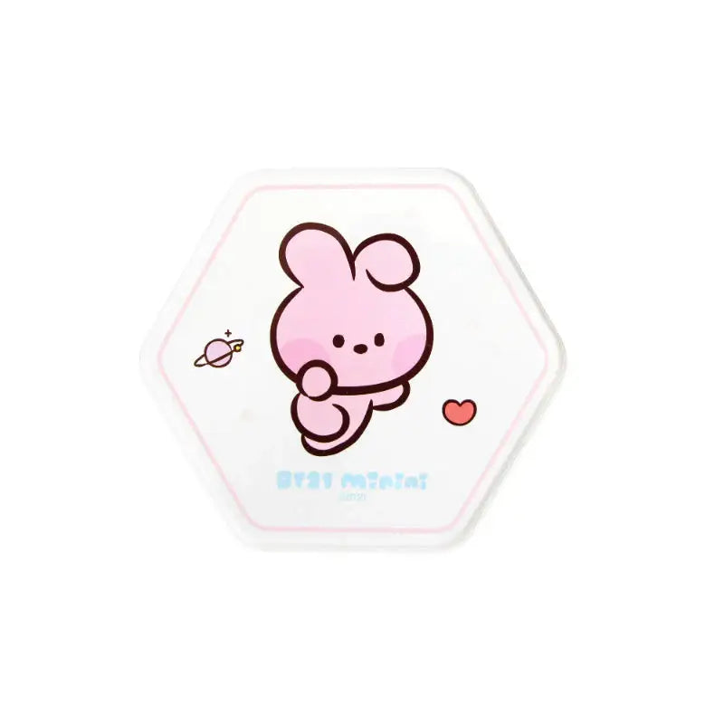 NARA HOME DECO X BT21 - Minini Hexagon Acrylic Coaster - NARA HOME DECO - Coasters - Harumio