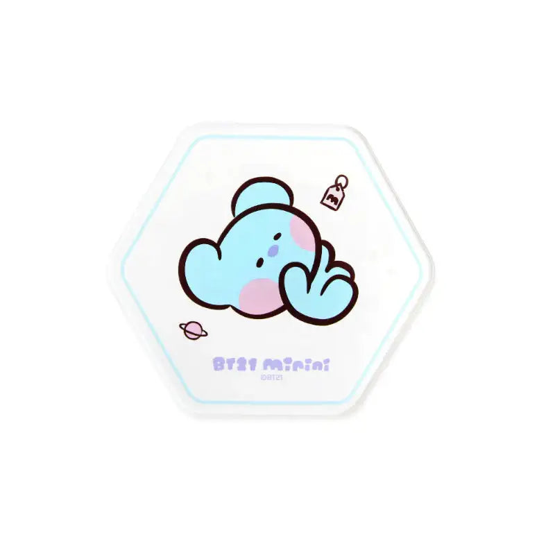 NARA HOME DECO X BT21 - Minini Hexagon Acrylic Coaster