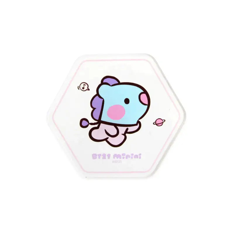 NARA HOME DECO X BT21 - Minini Hexagon Acrylic Coaster