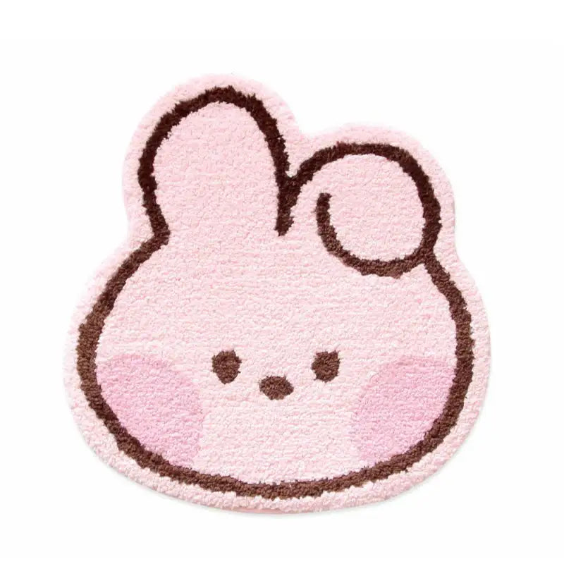 NARA HOME DECO X BT21 - Minini Face Rug - NARA HOME DECO - Rug - Harumio