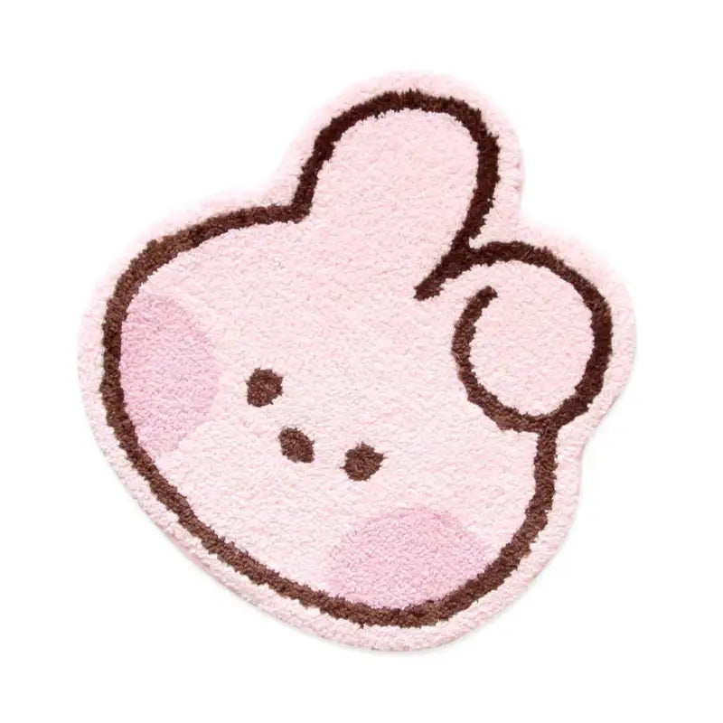 NARA HOME DECO X BT21 - Minini Face Rug - NARA HOME DECO - Rug - Harumio