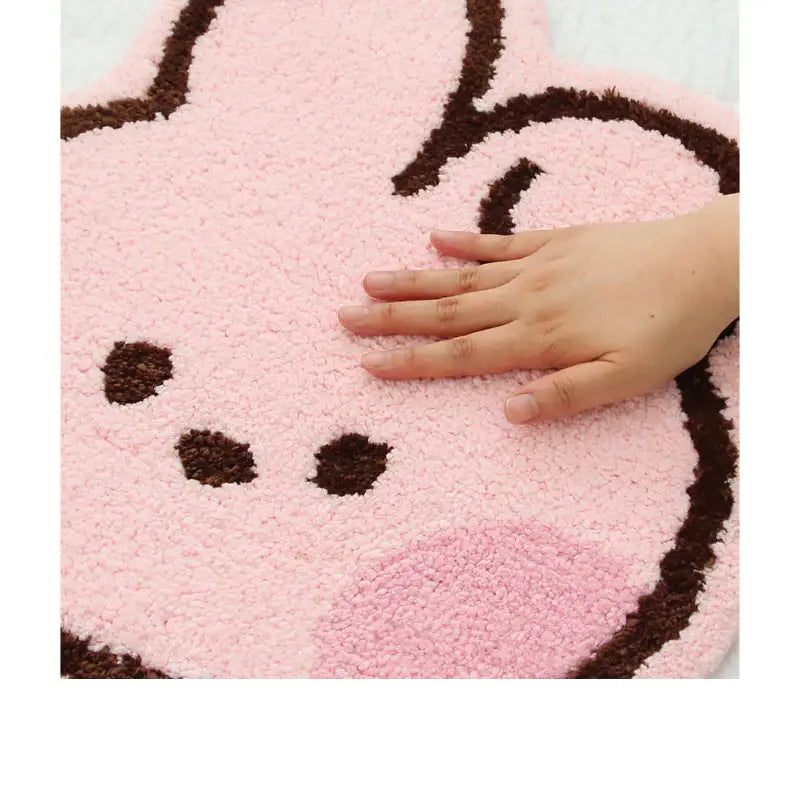 NARA HOME DECO X BT21 - Minini Face Rug - NARA HOME DECO - Rug - Harumio
